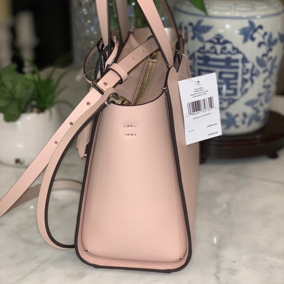 Kate Spade Mini Mina Pink Leather Satchel NWT 😎 - Picture 6 of 16